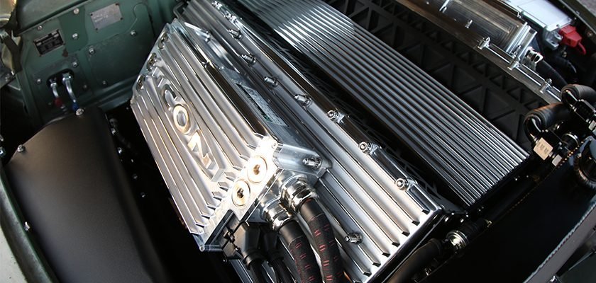 ICON 49 Mercury Derelict DP engine detail